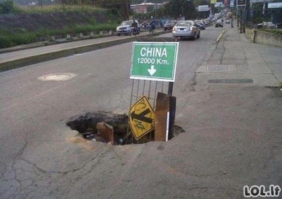 Kelias į Kinija
