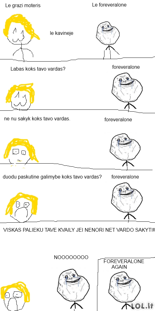 foreveralone ir liks foreveralone