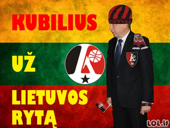 Kubilius už l.rytą!