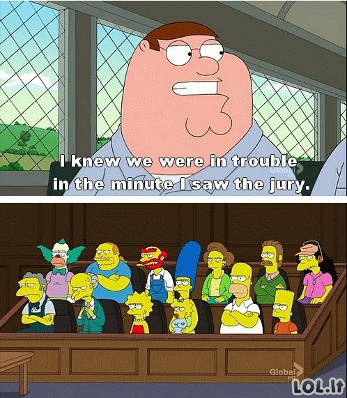 Simpsons vs Family guy