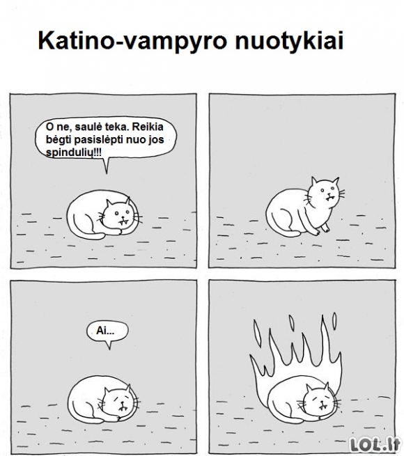 Katino-vampyro nuotykiai