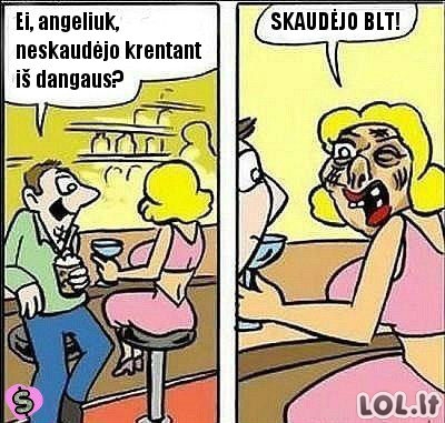 Ulialia, koks angėliukas