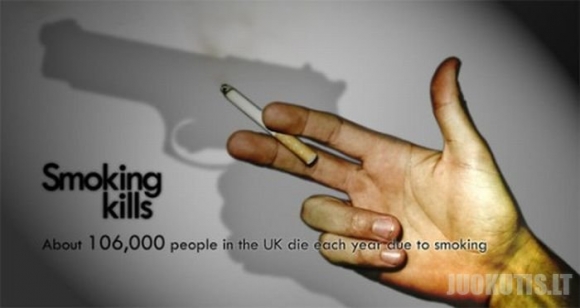 Nerūkyk!