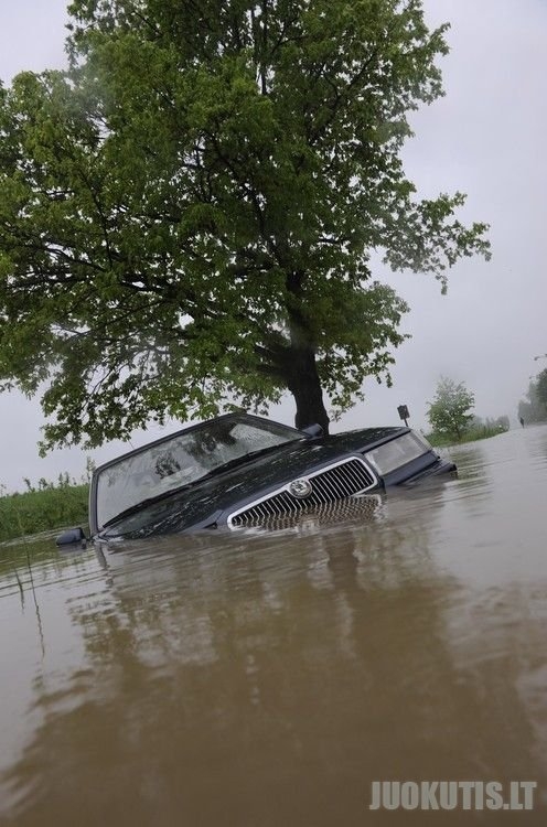 Potvynio vaizdai europoje