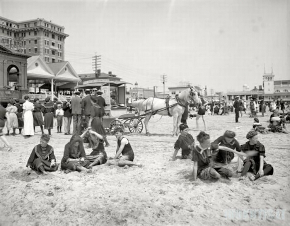1900-1920 metų paplūdimiai