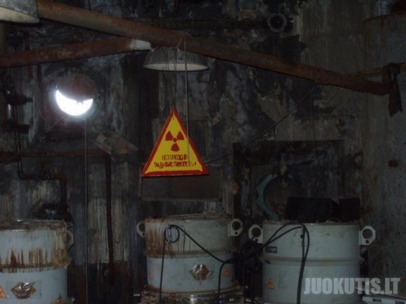 Apleistas sovietinis radioaktyvus švyturys