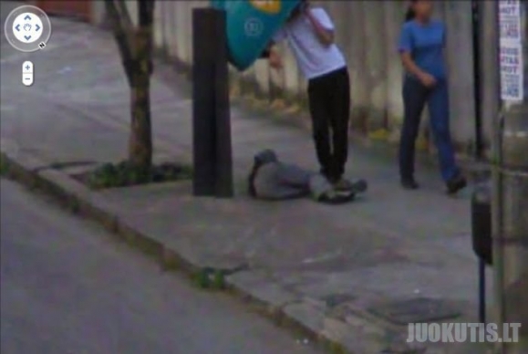 Google Street View Brazilijos gatvėse