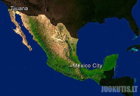 Meksikoje sulaikyta rekordinė marihuanos siunta