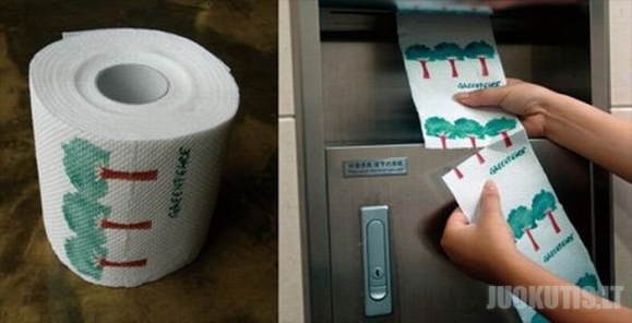 Išradingas tualetinis popierius (28 nuotraukos)