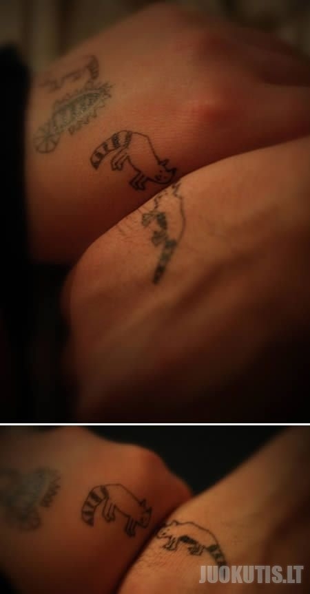 Tatuiruotės poroms (12 nuotraukų)