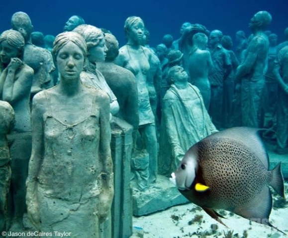 Muziejus povandeninių skulptūrų (26 foto)