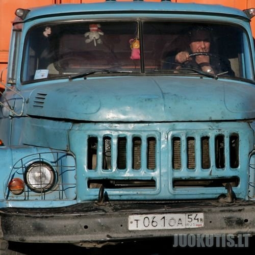 Vairuotojai Rusijos keliuose