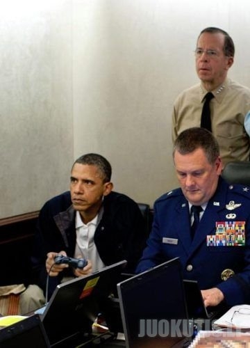 Obama stebi tiesioginę, Osamos nužudymo operaciją