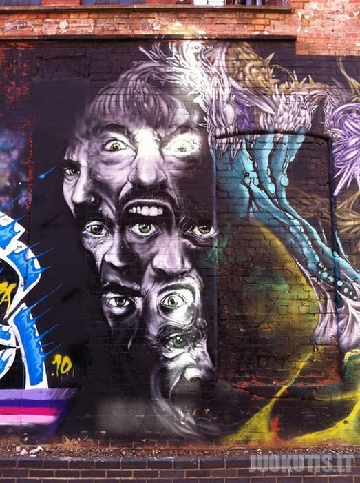 Klasiški graffiti iš Londono