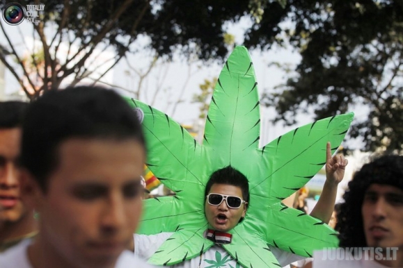 Eitynės už marihuanos legalizavimą įvairiose pasaulio šalyse