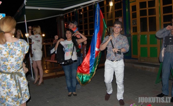 Eurovizijos pergalės šventimas Azerbaidžane