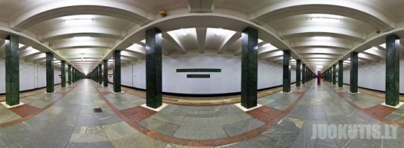Panoraminis vaizdas į metro