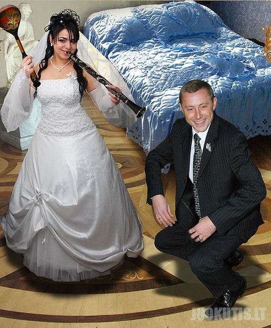 Vestuvių nuotraukos po Photoshopo