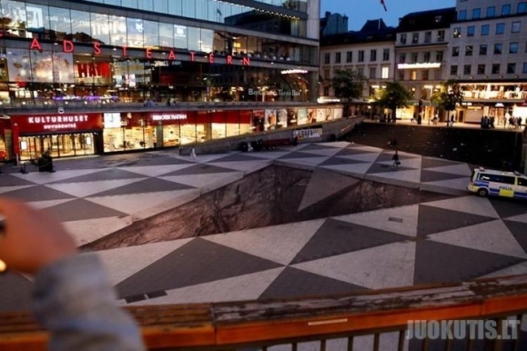 Optinė iliuzija Stokholme