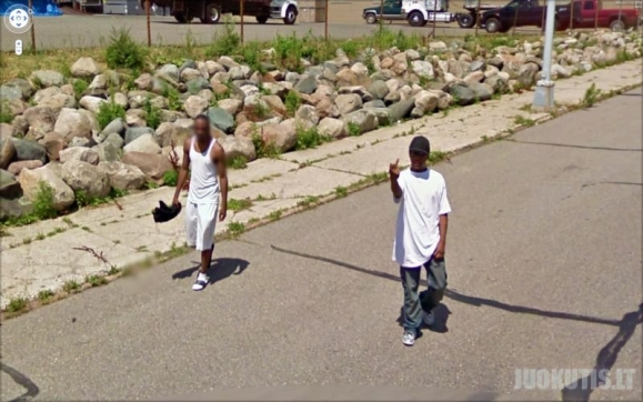 Google Street View kadrai