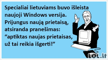 Naujoji Windows OS lietuviams.