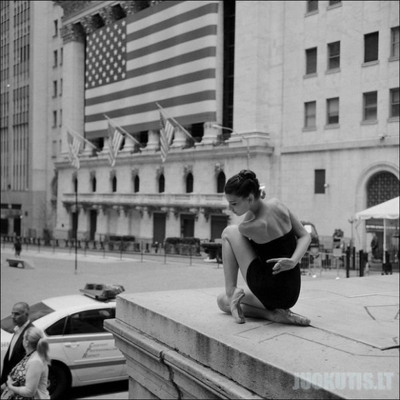 Niujorko balerinų fotoprojektas