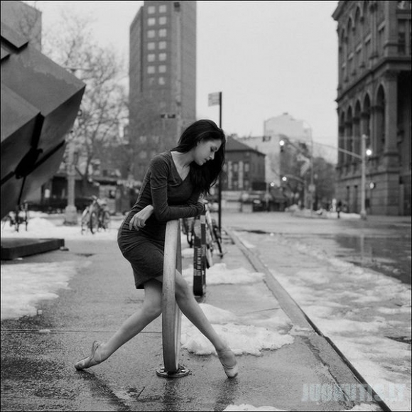 Niujorko balerinų fotoprojektas