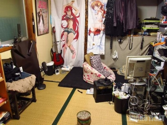 Japonijos gyventojų kambariai