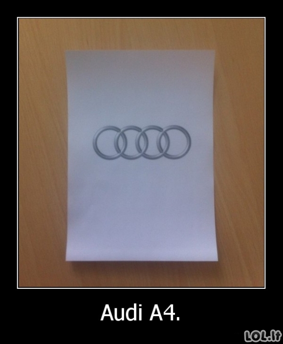 Audi A4.