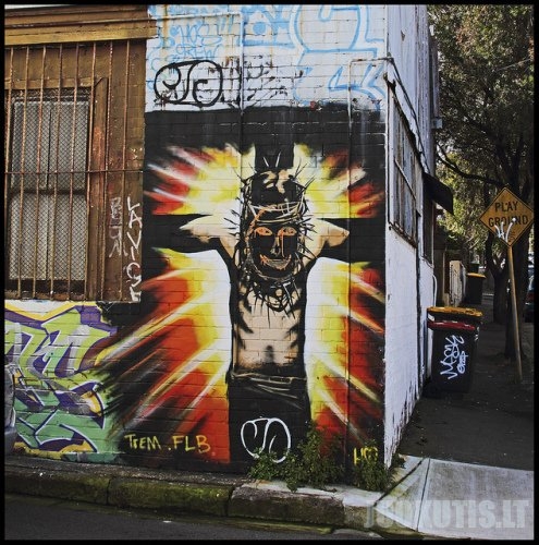 Street Art vs. Religion