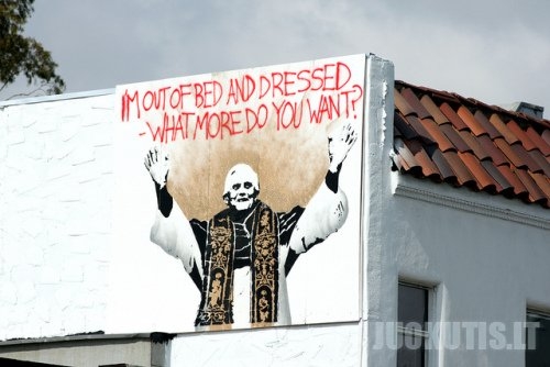 Street Art vs. Religion