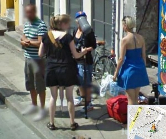 Neįtikėtini kadrai, užfiksuoti Google map kameromis