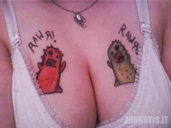 Blogiausių tatuiruočių pavyzdžiai