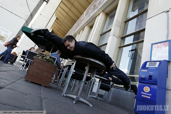 In Soviet Russia planking does you