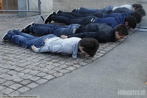In Soviet Russia planking does you