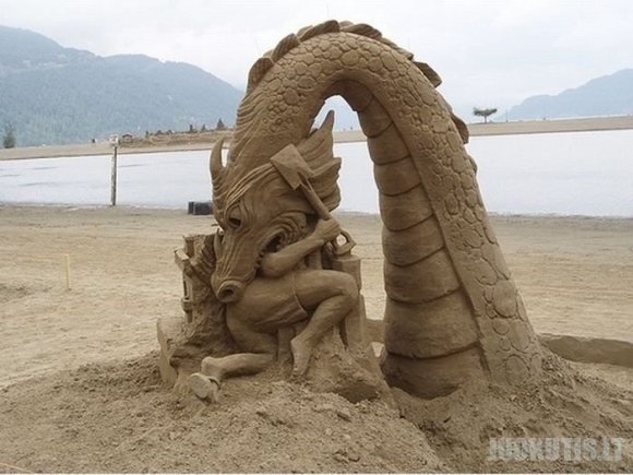 Smėlio skulptūros
