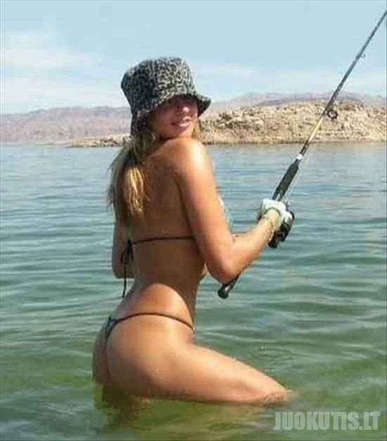 Štai kokios merginos žvejoja (25 nuotraukos)