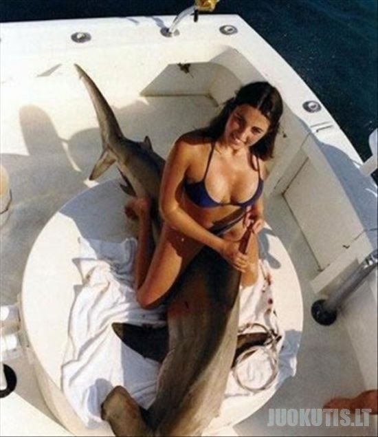 Štai kokios merginos žvejoja (25 nuotraukos)