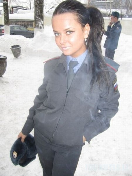 Simpatiškiausia Rusijos policininkė