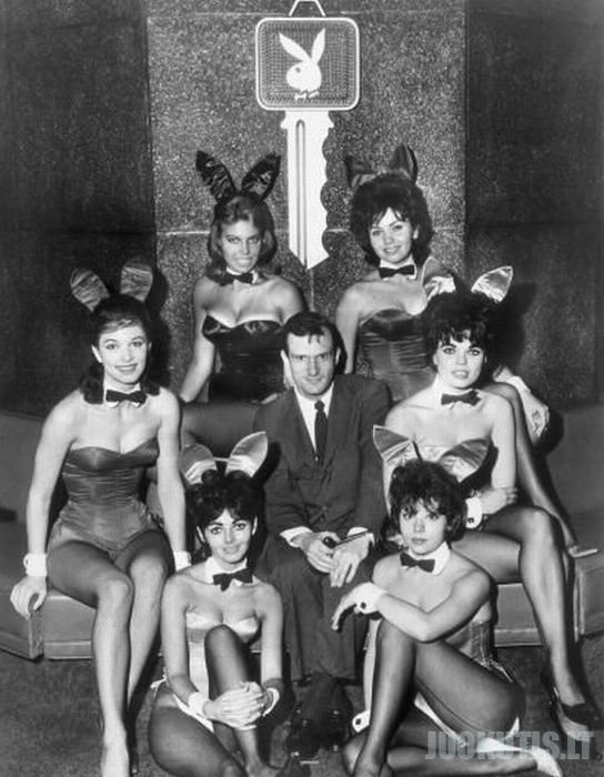 Playboy zuikučiai prieš 50 metų ir dabar