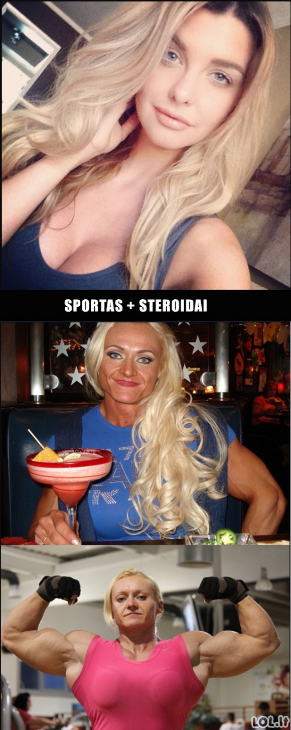 Moteris + sportas