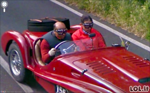 Keisčiausios ir juokingiausios "Google Street View" nuotraukos