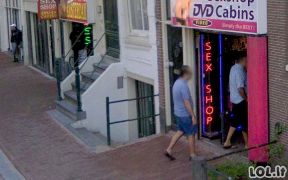 Keisčiausios ir juokingiausios "Google Street View" nuotraukos