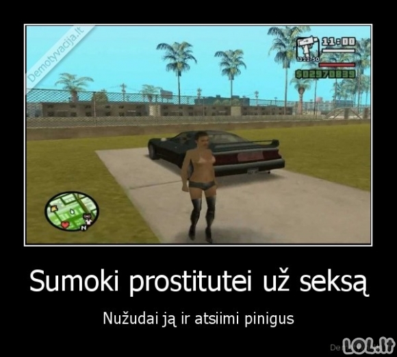 GTA San Andreas prisiminimai