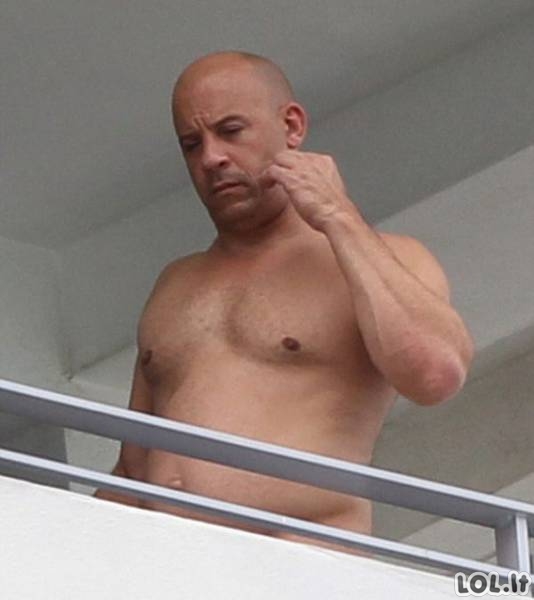 Vin Diesel atsakas interneto pašaipūnams