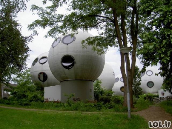 Namai - burbulai Olandijoje