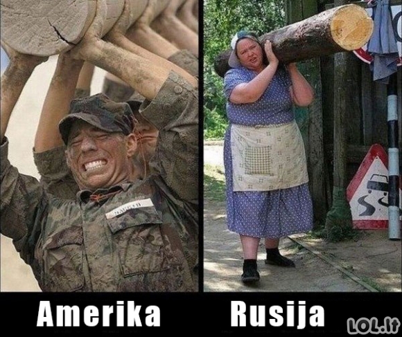 Amerika vs Rusija