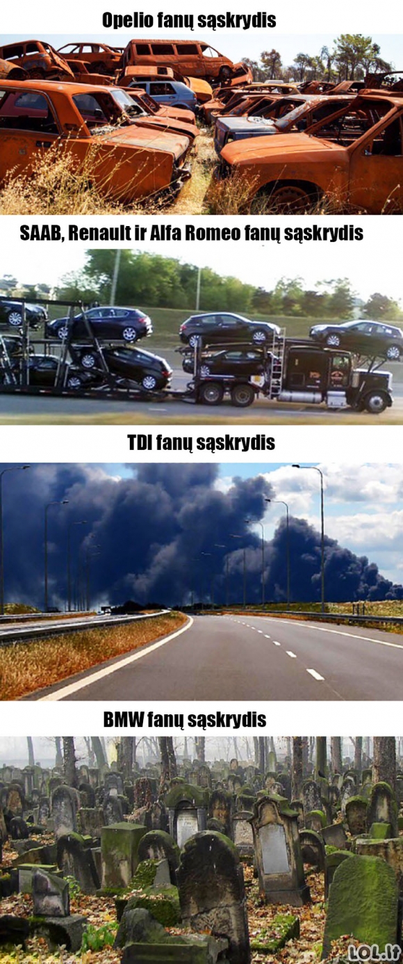 Auto fanų sąskrydžiai