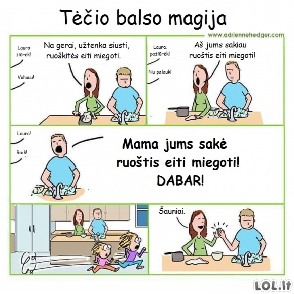 Tėviško balso galia