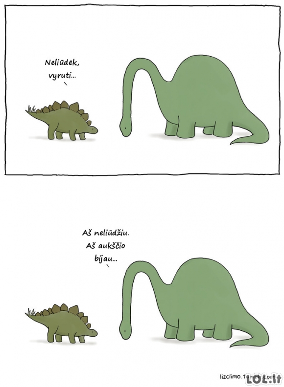 Absurdiškiausia dinozaurų baimė